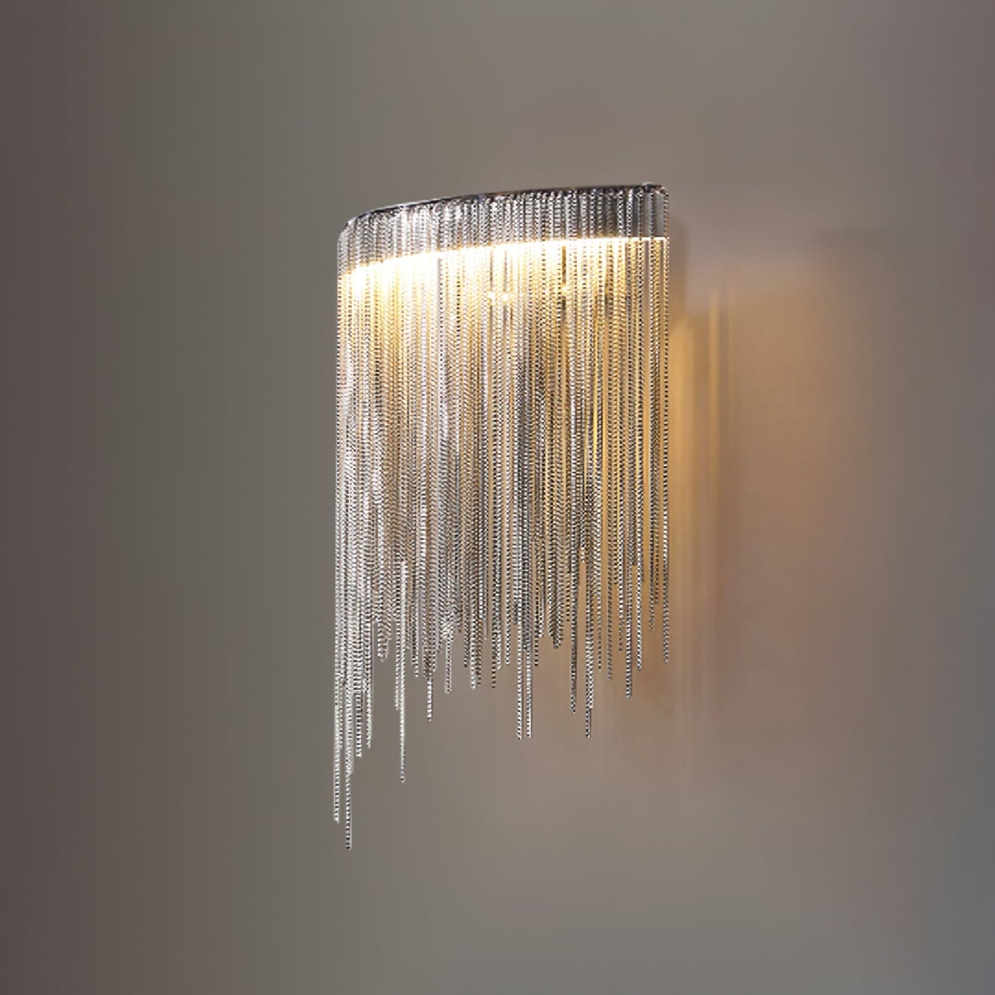 Cadena Tassel Wall Light, Hardwired Wall Sconce, detail 22