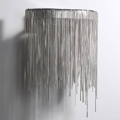 Cadena Tassel Wall Light, Hardwired Wall Sconce, detail 28