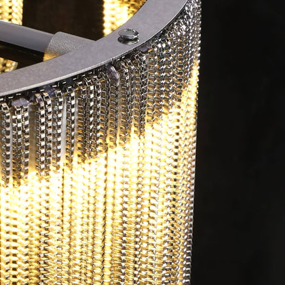 Cadena Tassel Wall Light, Hardwired Wall Sconce, detail 3