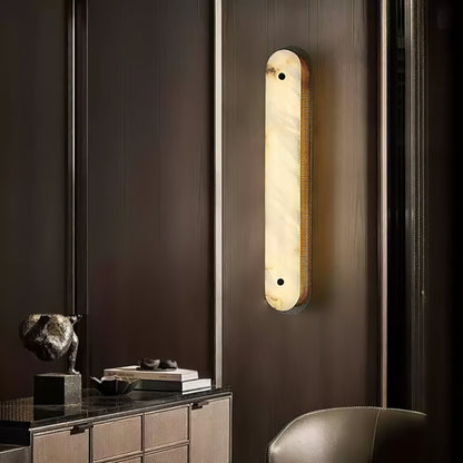Calyxon Alabaster Wall Light - Wall Lamp, Hardwired Wall Sconce, detail 3