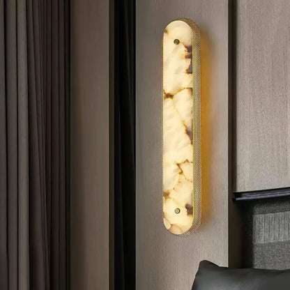 Calyxon Alabaster Wall Light - Wall Lamp, Hardwired Wall Sconce, detail 2
