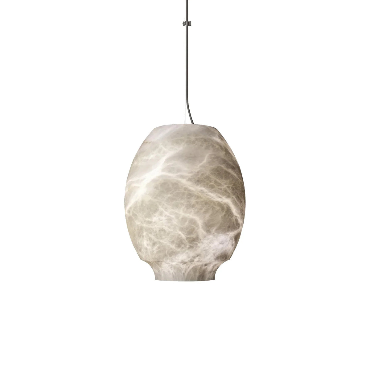 Camille Alabaster Pendant lamp 38 cm H - Tianguang Alabaster Lighting