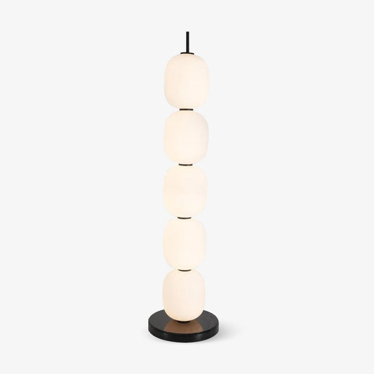 Candied Haws Marble Floor Lamp 30 cm Dia - Tianguang Alabaster Lighting