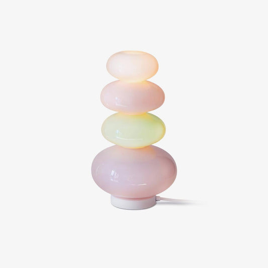 Candy Marble Table Lamp 7.8 in Dia - Tianguang Alabaster Lighting