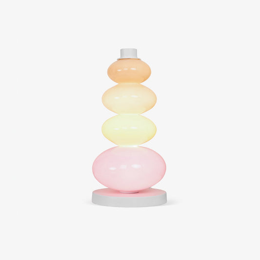 Candy Marble Table Lamp 7.8 in Dia Plug-In - Tianguang Alabaster Lighting