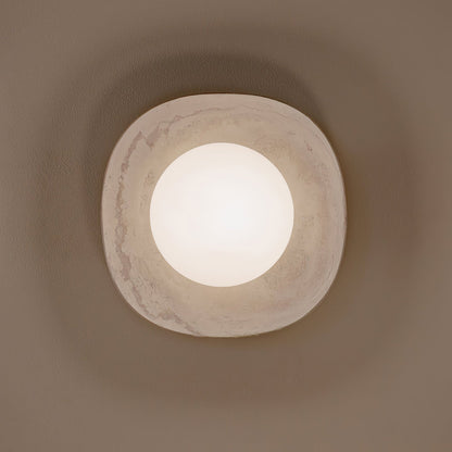 Carrara Cusp Wall Light, Hardwired Wall Sconce, detail 14