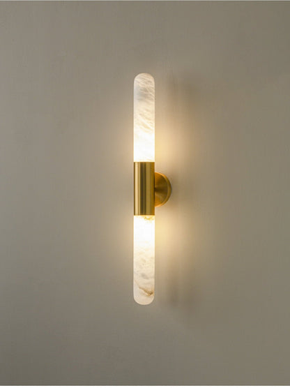 Cavoya Alabaster Wall Light, Hardwired Wall Sconce, detail 11