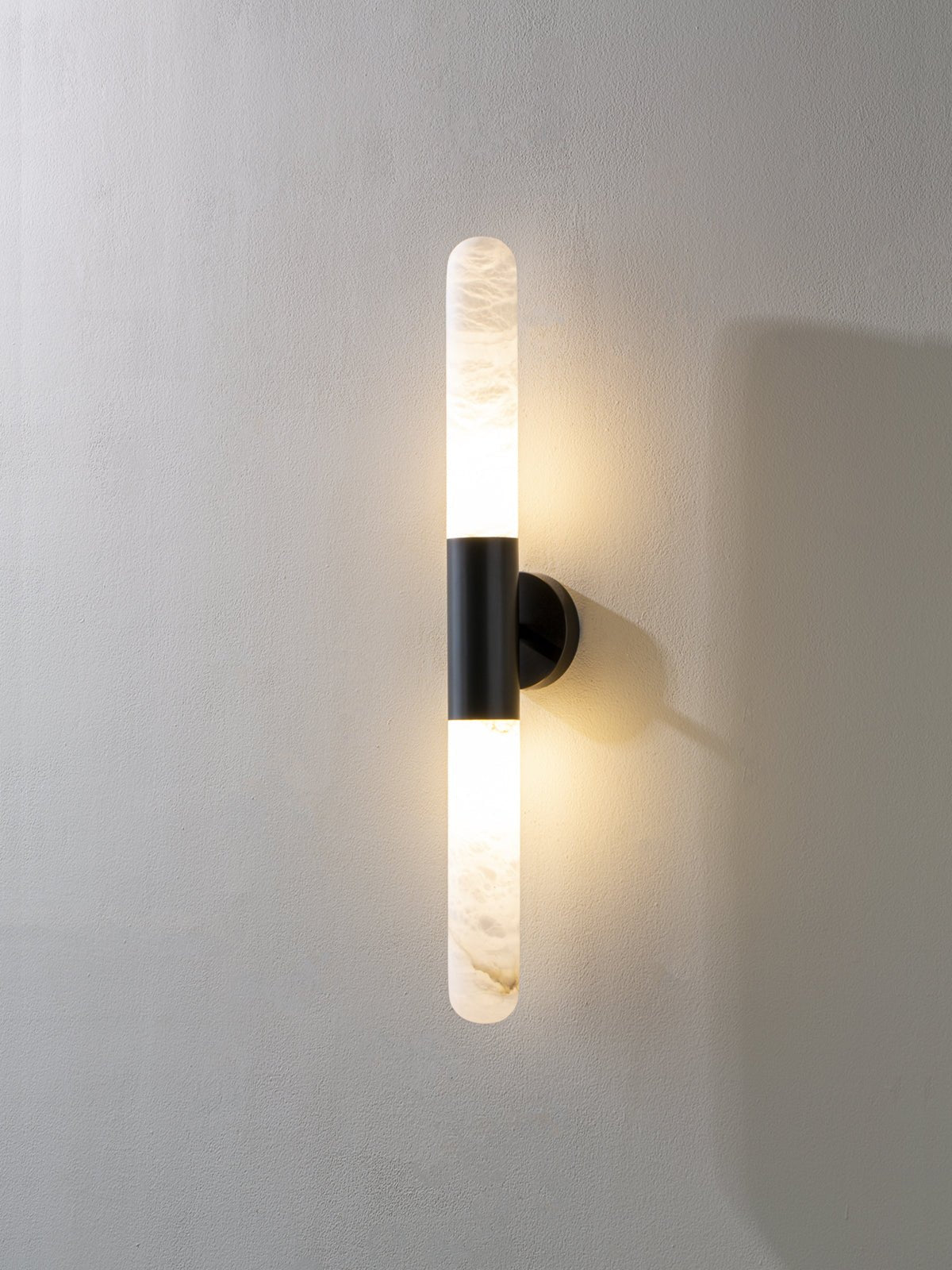 Cavoya Alabaster Wall Light, Hardwired Wall Sconce, detail 13