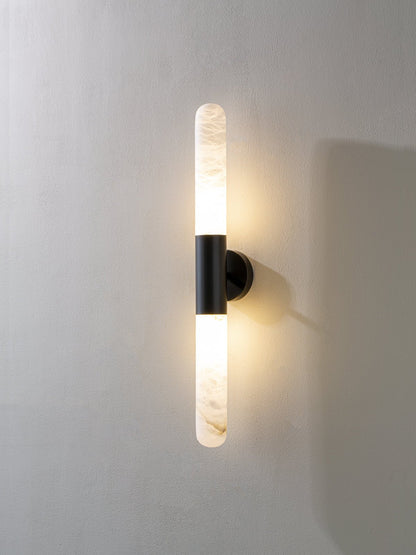 Cavoya Alabaster Wall Light, Hardwired Wall Sconce, detail 13
