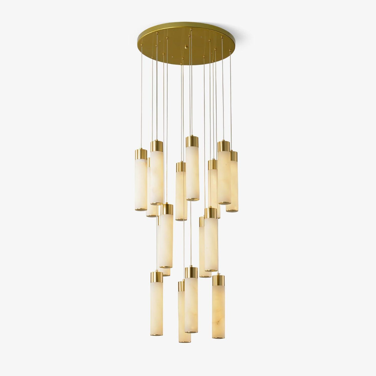 Celestial Alabaster Cascade Chandelier 20 cm Dia - Tianguang Alabaster Lighting