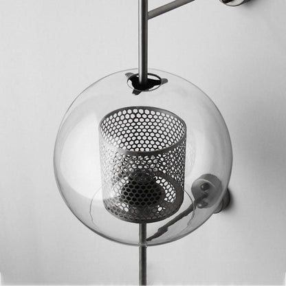 Chiswick Glass Wall Light, Hardwired Wall Sconce, detail 14