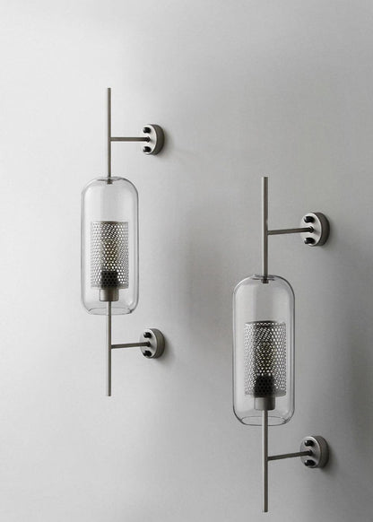 Chiswick Glass Wall Light, Hardwired Wall Sconce, detail 29