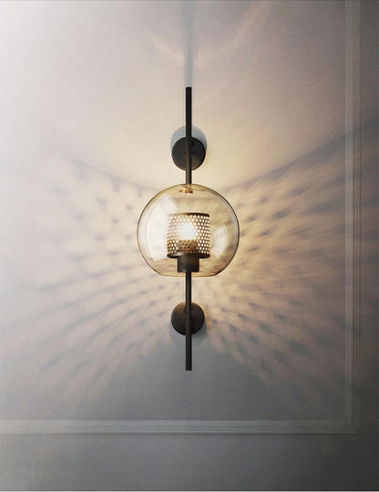 Chiswick Glass Wall Light, Hardwired Wall Sconce, detail 43