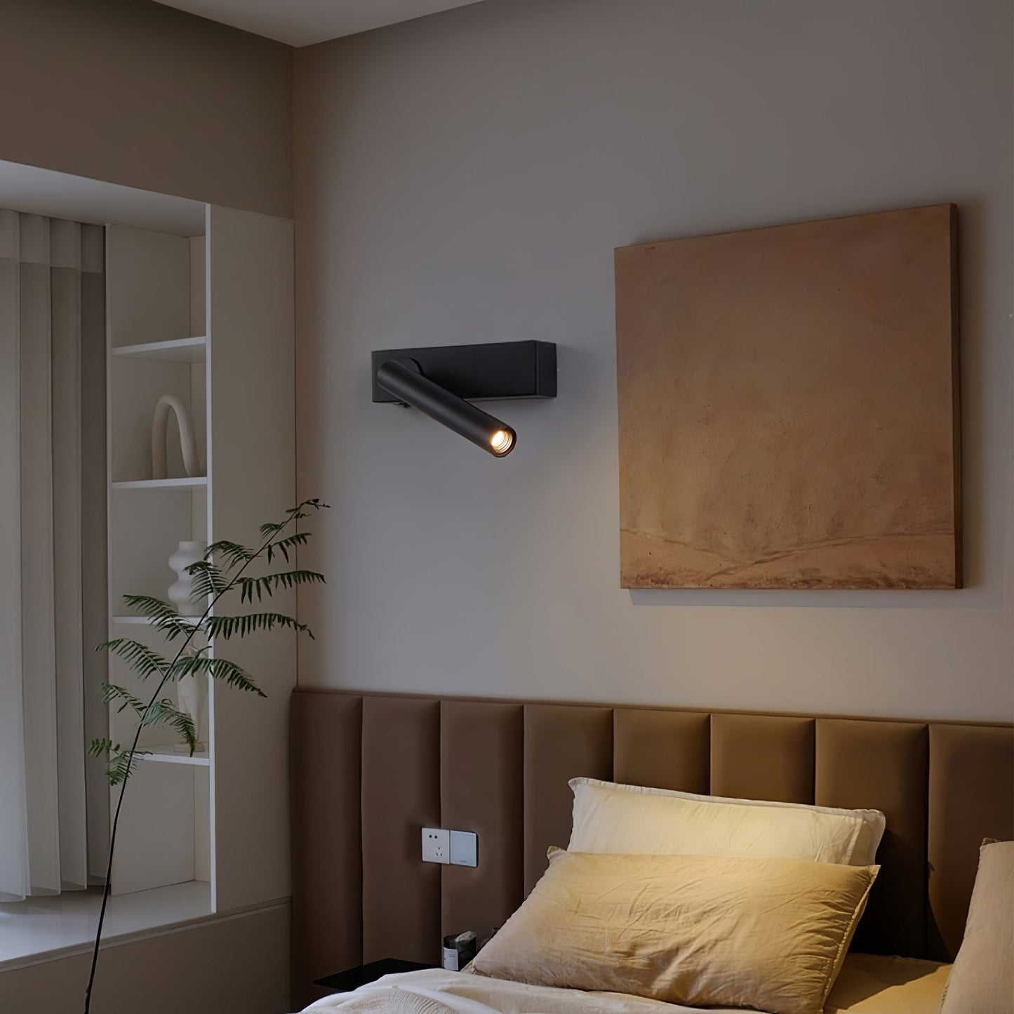 Chors Recessed Wall Light, Hardwired Wall Sconce, detail 13