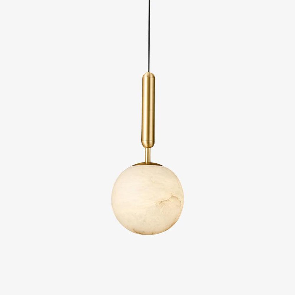 Bosso Alabaster Pendant Lamp 12 cm Dia - Tianguang Alabaster Lighting