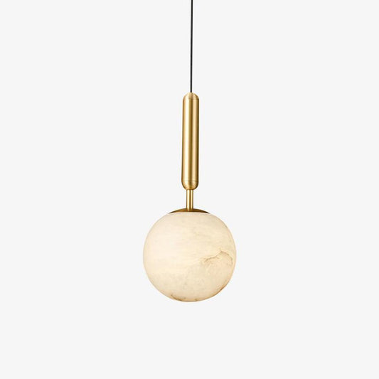 Bosso Alabaster Pendant Lamp 12 cm Dia - Tianguang Alabaster Lighting