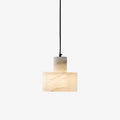 Cyls Alabaster Pendant Lamp 14 cm Dia - Tianguang Alabaster Lighting