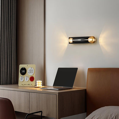 Diamonds Brass Wall Light, Hardwired Wall Sconce, detail 5