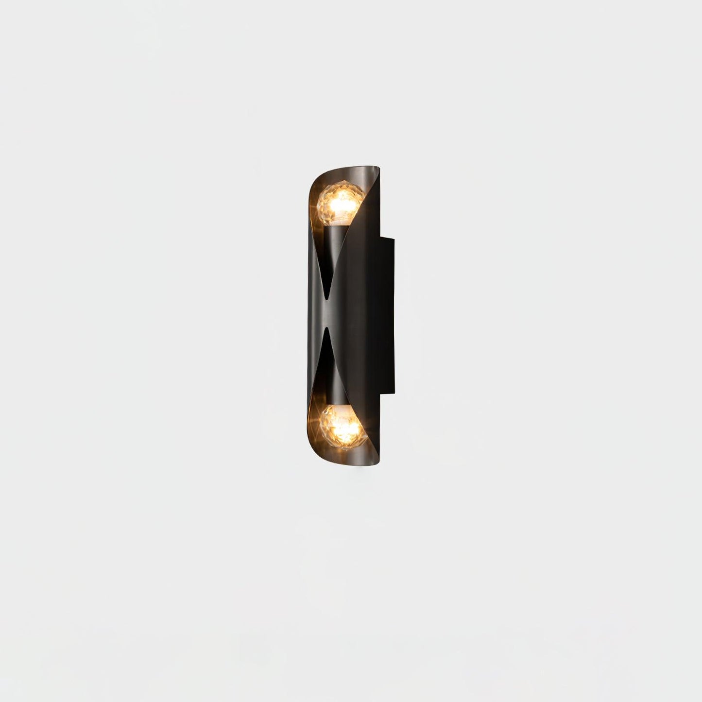 Diamonds Brass Wall Light, Hardwired Wall Sconce, detail 6