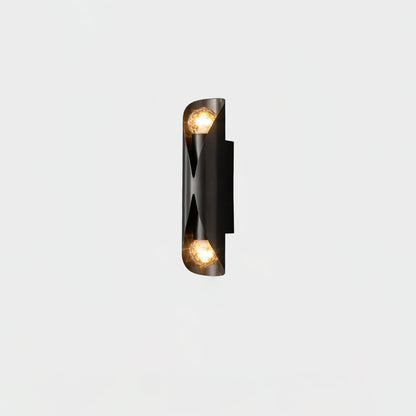 Diamonds Brass Wall Light, Hardwired Wall Sconce, detail 6