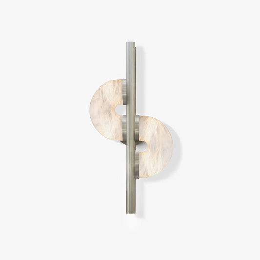 Dolly Alabaster Wall Lamp 30 cm Dia - Tianguang Alabaster Lighting