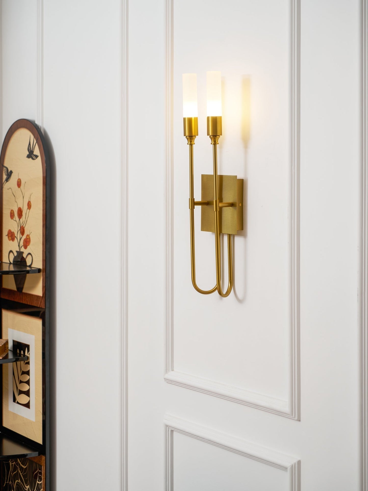 Double Arrow Wall Light, Hardwired Wall Sconce, detail 39