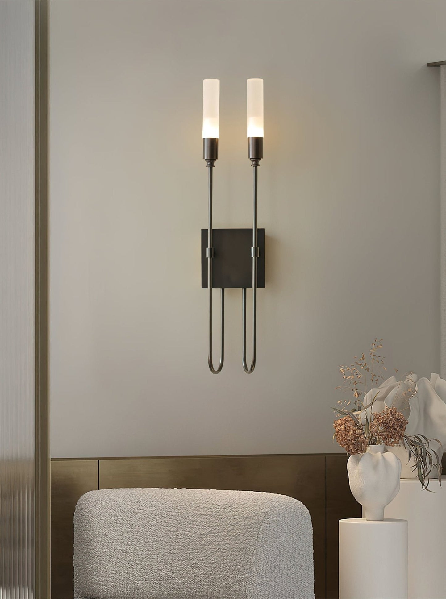 Double Arrow Wall Light, Hardwired Wall Sconce, detail 60