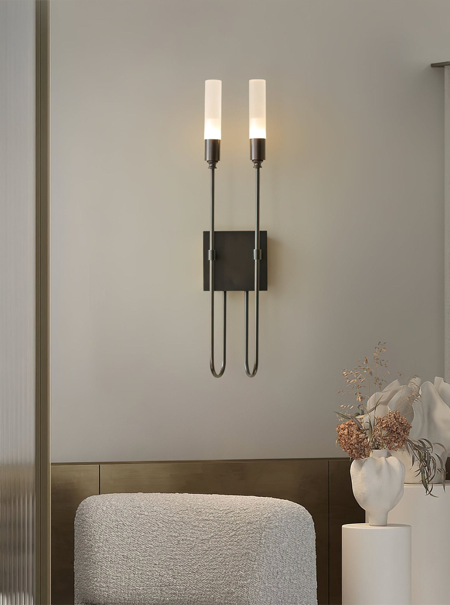 Double Arrow Wall Light, Hardwired Wall Sconce, detail 60