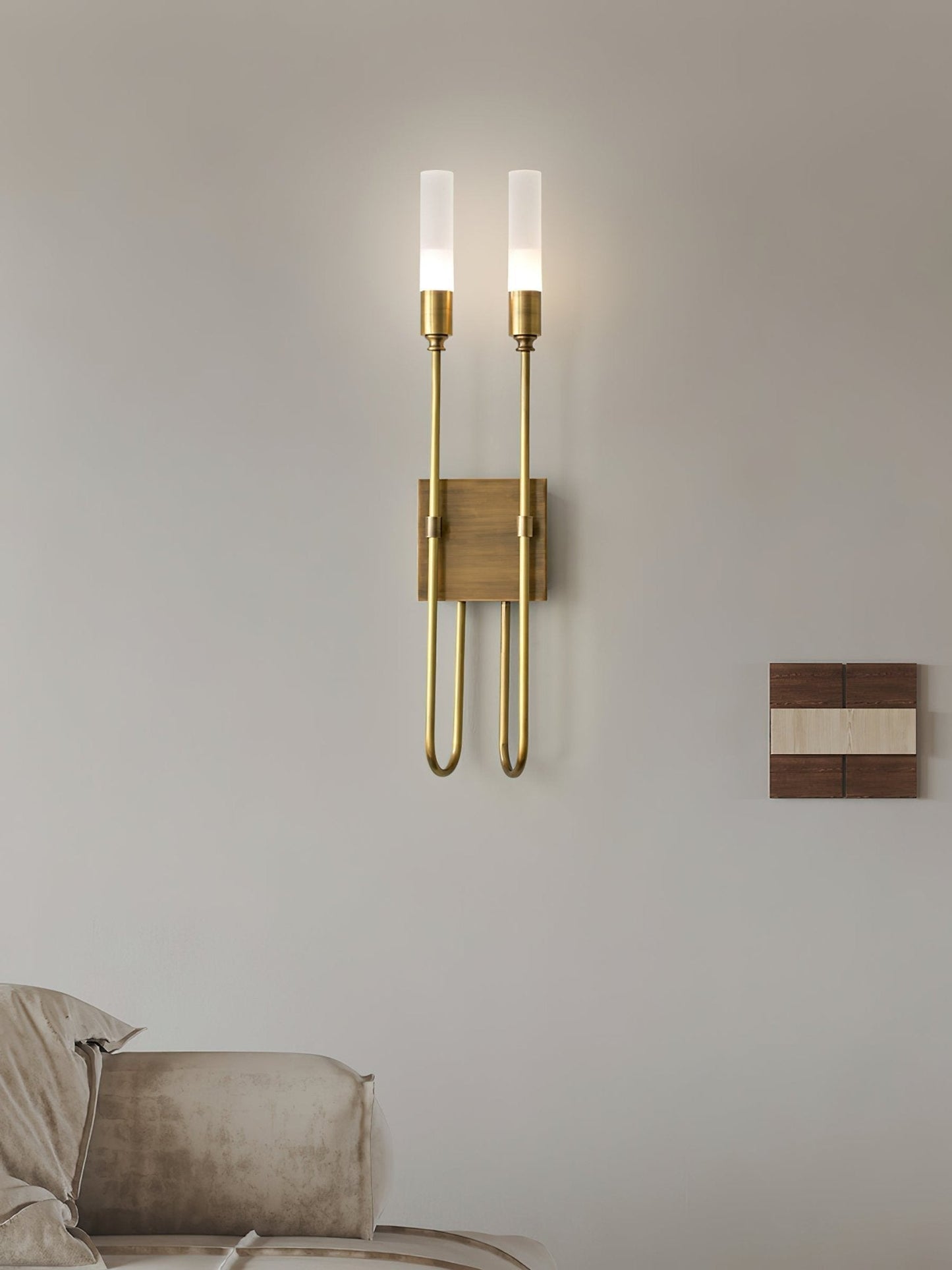 Double Arrow Wall Light, Hardwired Wall Sconce, detail 12