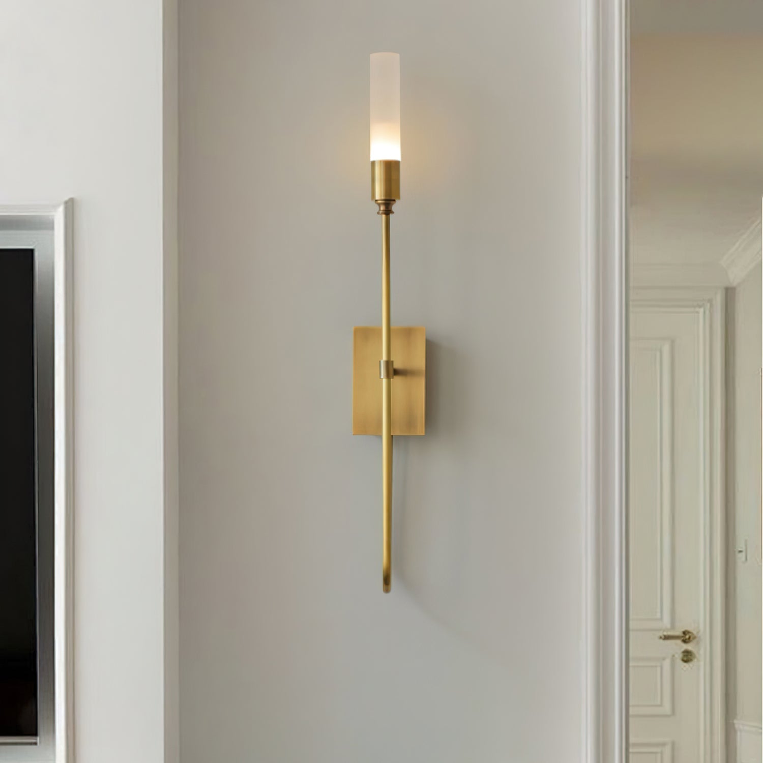 Double Arrow Wall Light, Hardwired Wall Sconce, detail 17