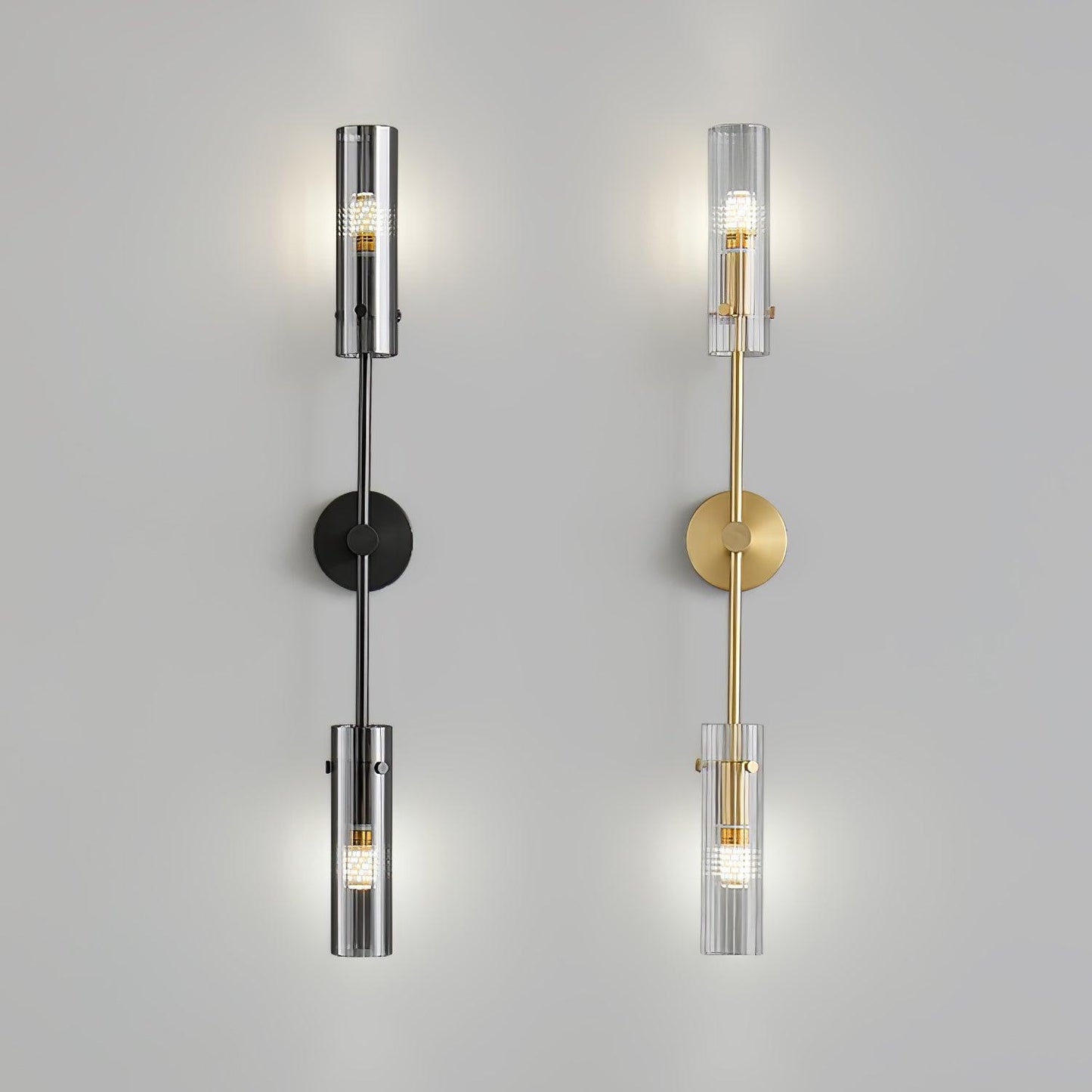 Eclat Vertica Wall Light, Hardwired Wall Sconce, detail 15