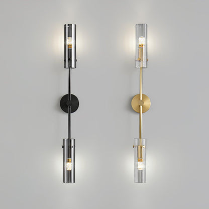 Eclat Vertica Wall Light, Hardwired Wall Sconce, detail 15