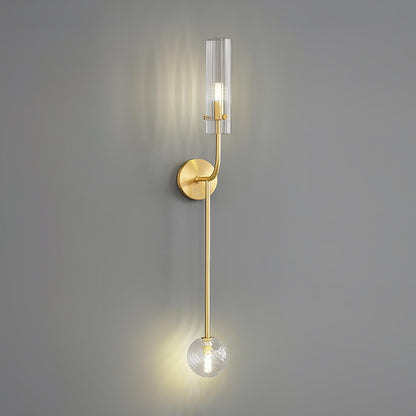 Eclat Vertica Wall Light, Hardwired Wall Sconce, detail 20