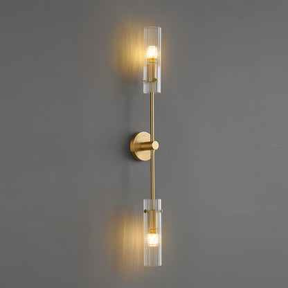 Eclat Vertica Wall Light, Hardwired Wall Sconce, detail 19