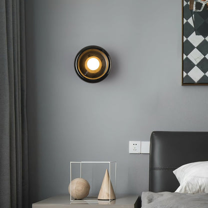 Eclipse Jade Wall Light, Hardwired Wall Sconce, detail 14