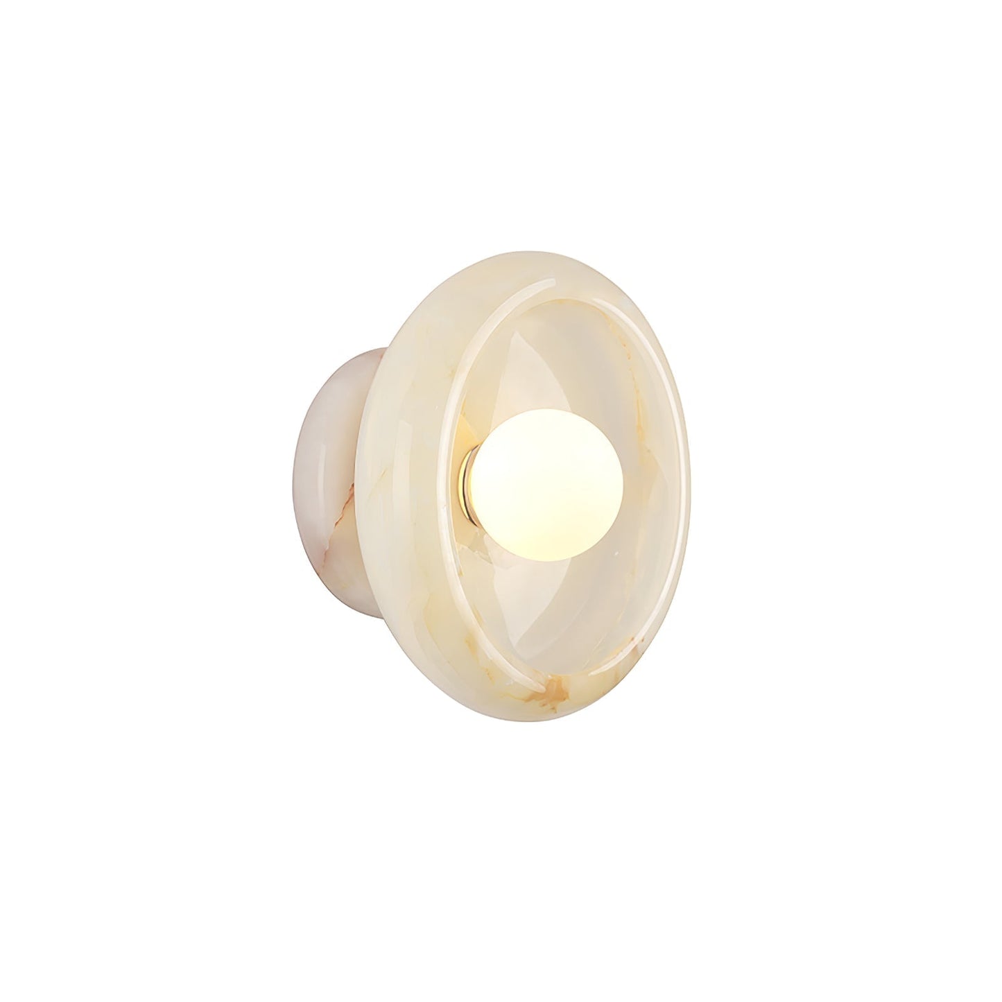Eclipse Jade Wall Light, Hardwired Wall Sconce, detail 18