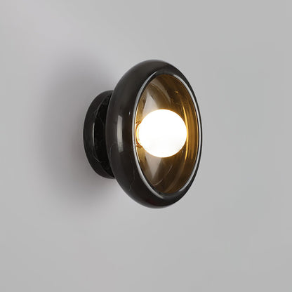 Eclipse Jade Wall Light, Hardwired Wall Sconce, detail 7