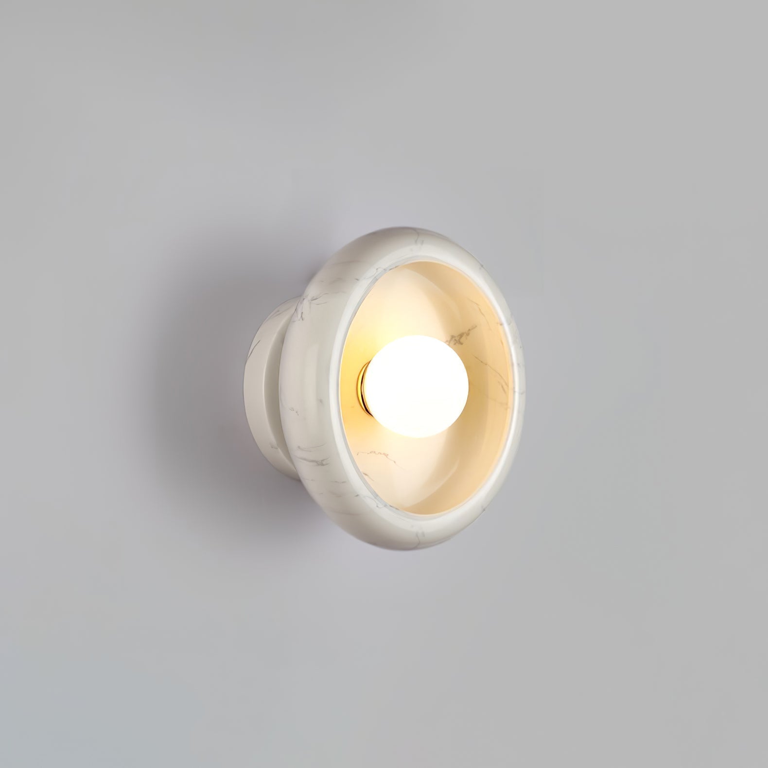Eclipse Jade Wall Light, Hardwired Wall Sconce, detail 15