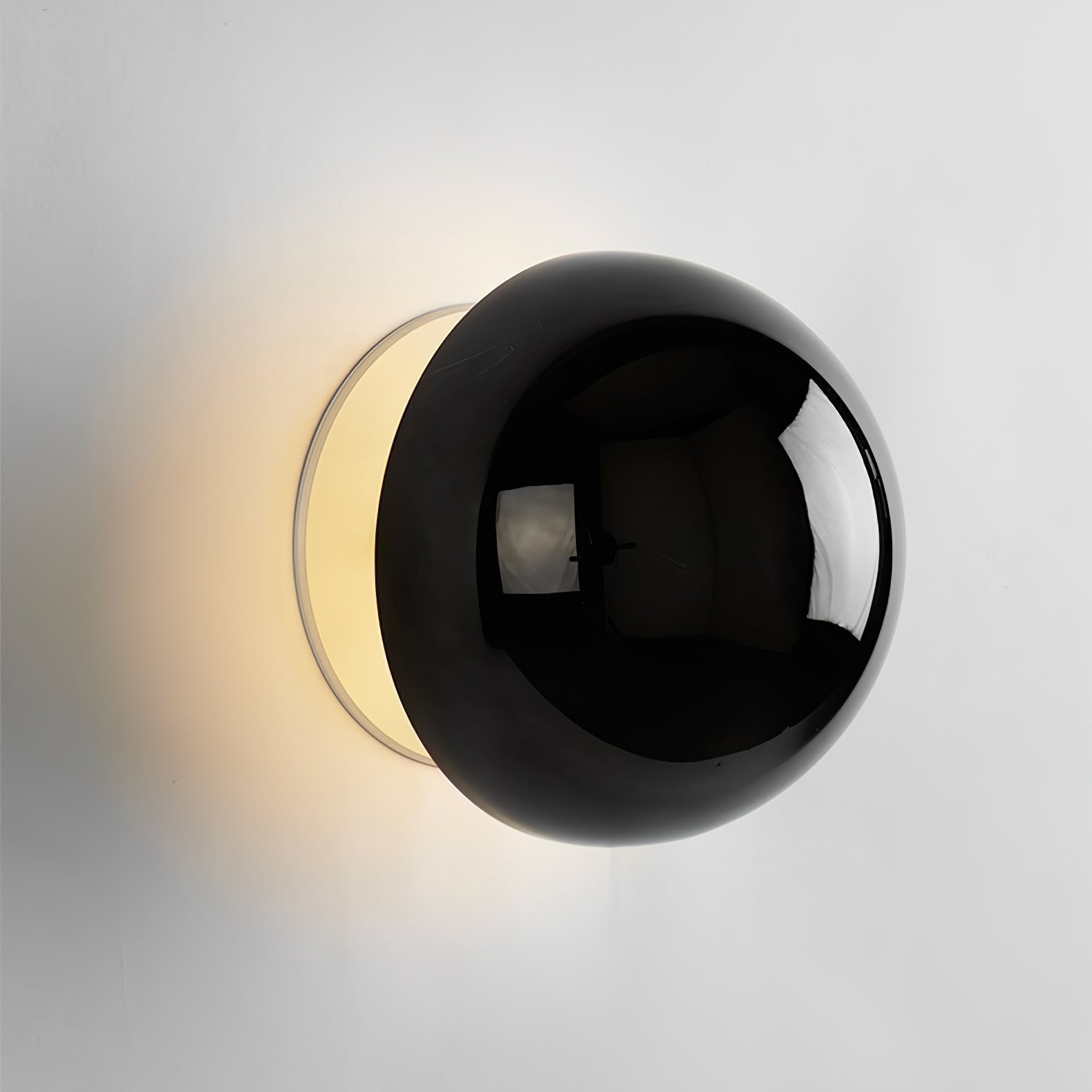 Aurum Sphere Wall Light, Hardwired Wall Sconce, detail 14