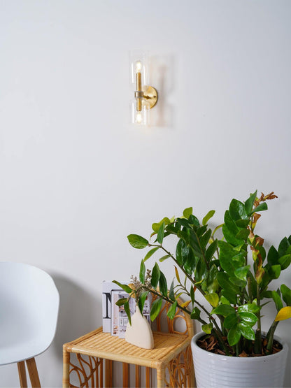 Edie Wall Light - Φ 4.7 x H 13.8 Brass, Hardwired Wall Sconce, detail 22