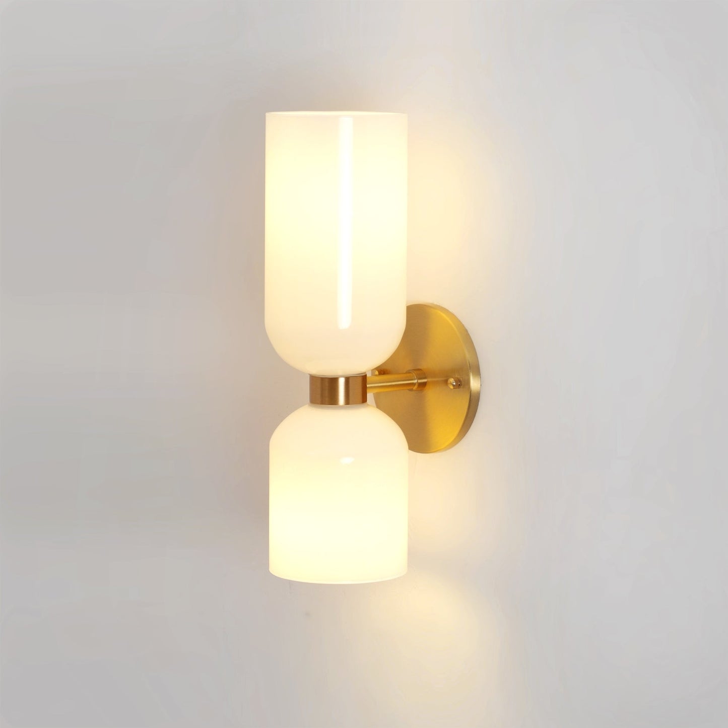 Edie Wall Light - Φ 4.7 x H 13.8 Brass, Hardwired Wall Sconce, detail 4