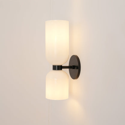 Edie Wall Light - Φ 4.7 x H 13.8 Brass, Hardwired Wall Sconce, detail 2