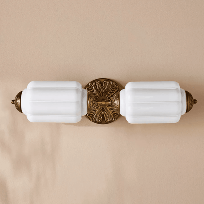 Elliot Glass Wall Light, Hardwired Wall Sconce, detail 8