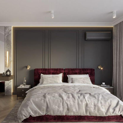 Reading LED Bedroom Wall Light, Hardwired Wall Sconce, detail 18