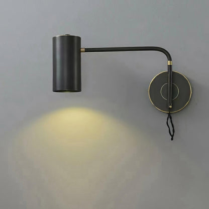 Envoy Swing Wall Light, Wall Sconce, Brass, Dia 37cm x H 36cm