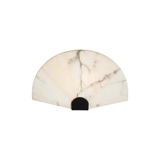 Fan Shaped Alabaster Wall Light - Tianguang Alabaster Lighting