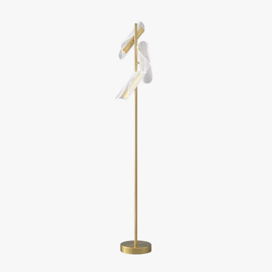 Flame Marble Floor Lamp - Tianguang Alabaster Lighting