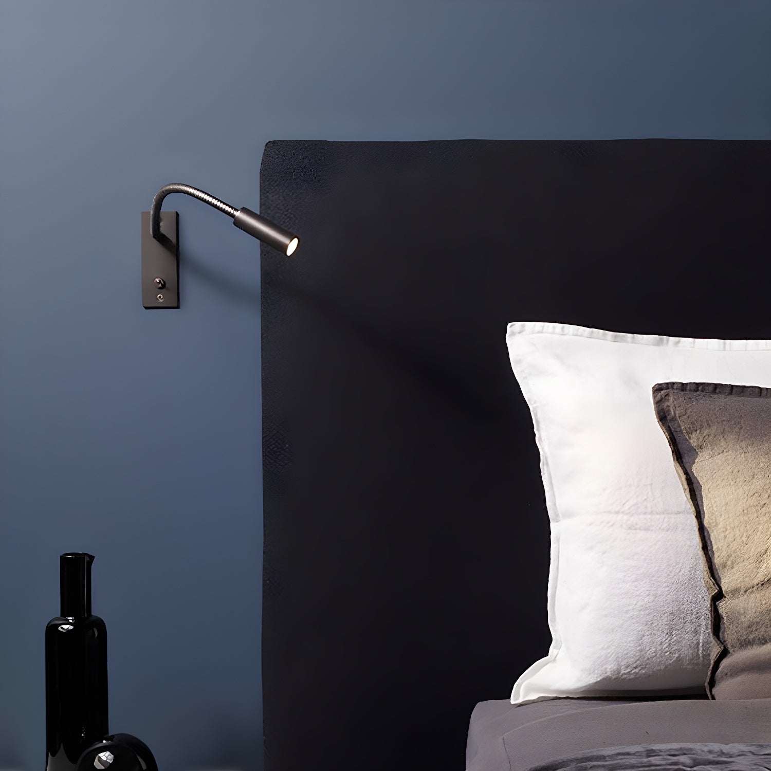 Flexible Gooseneck Sconce Wall Light, Hardwired Wall Sconce, detail 9