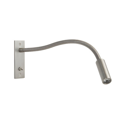 Flexible Gooseneck Wall Light, Hardwired Wall Sconce, detail 6