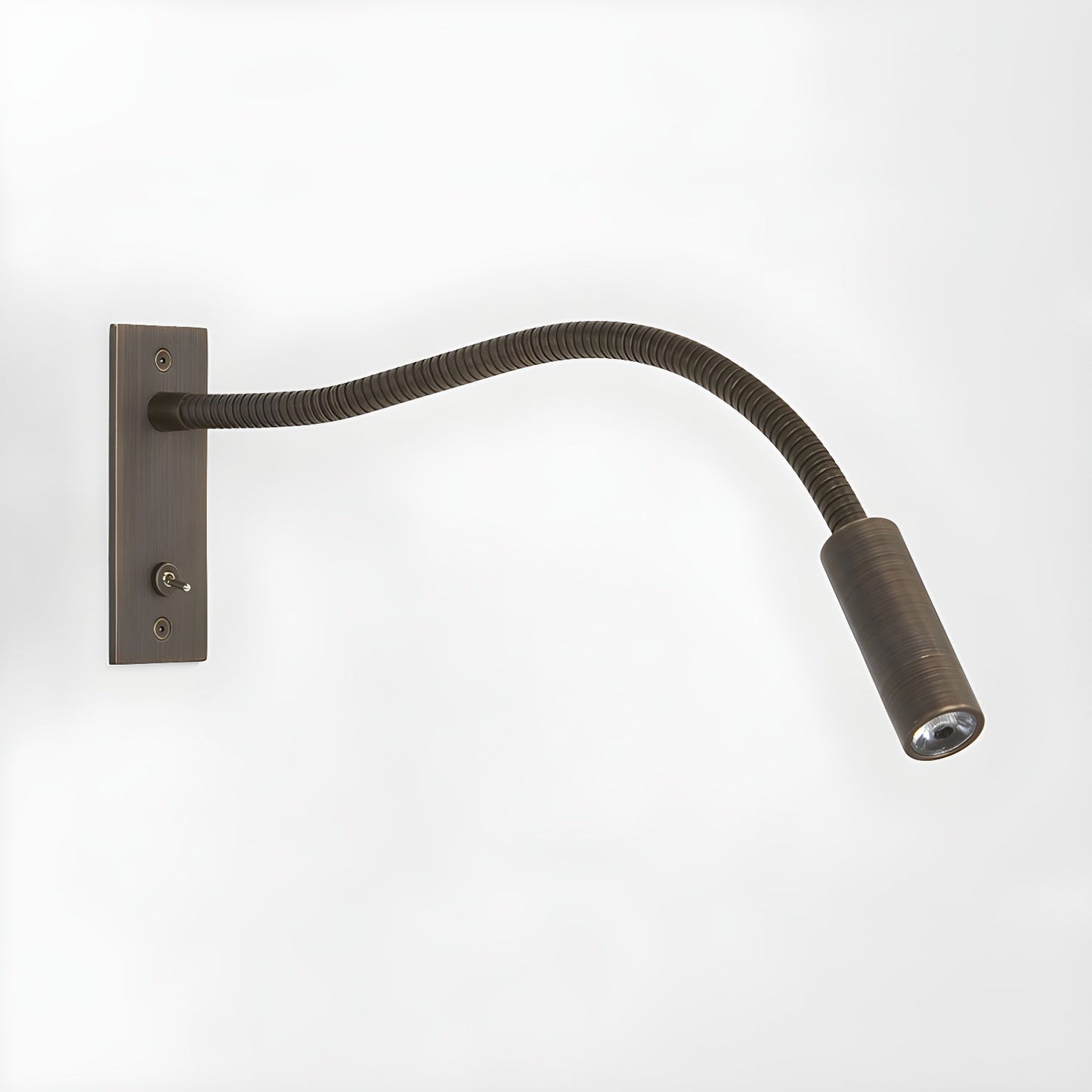Flexible Gooseneck Wall Light, Hardwired Wall Sconce, detail 10